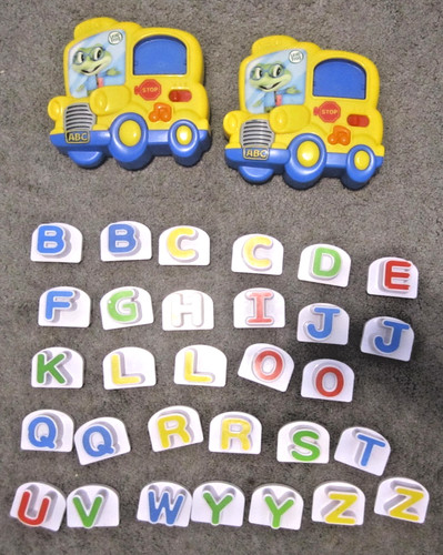 Leap frog fridge phonics - leap, bus